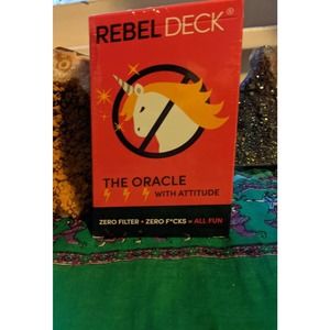 Rebel Deck The Oracle Deck Attitude Card Foul Mouth  Authentic Authorized Dealer
